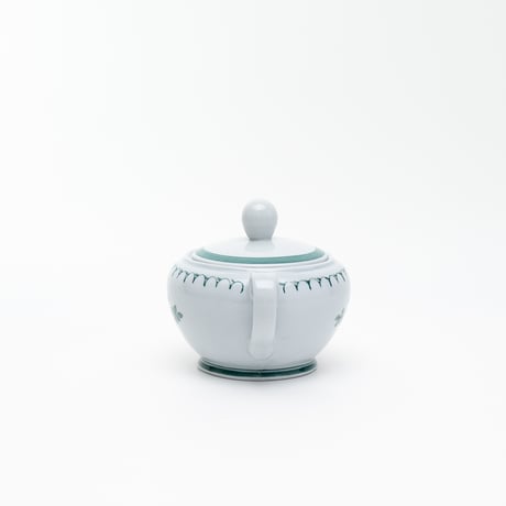 Arabia｜Green Thistle｜sugar pot
