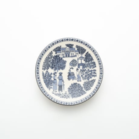 Arabia｜wall plate φ12cm｜summer