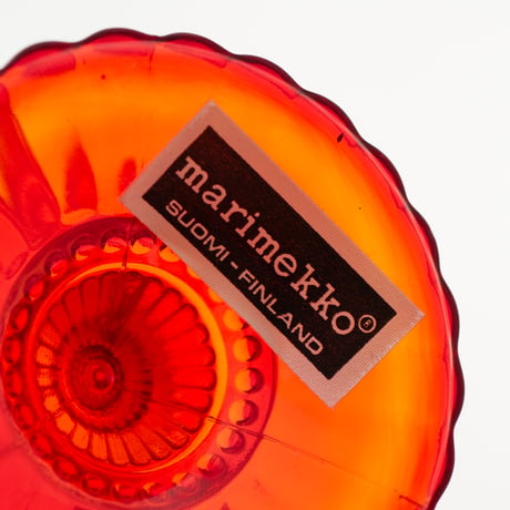 Marimekko / Nuutajarvi｜Maribowl｜old red