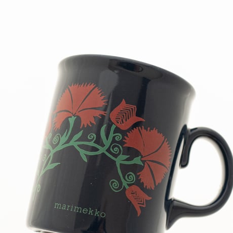 Marimekko｜mug φ8cm｜navy