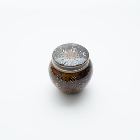 Arabia / Chymos｜candy pot｜brown