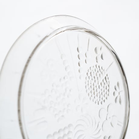 Nuutajarvi｜Flora ｜plate φ17cm｜clear｜1