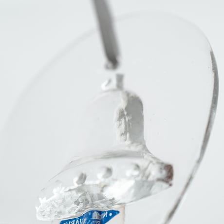 Nuutajarvi｜glass ornament｜bell