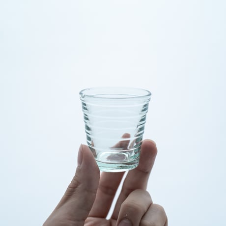 Karhula / Iittala｜Bolgeblick｜shot glass φ5.3cm｜green
