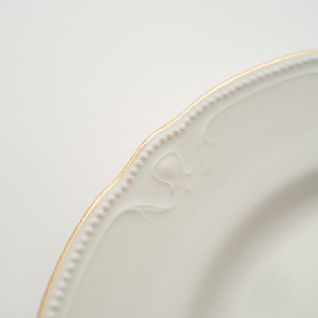 Old Arabia｜Siro｜plate φ23.5cm｜gold line｜2