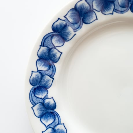 Arabia｜Rinki｜plate φ17.5cm｜blue