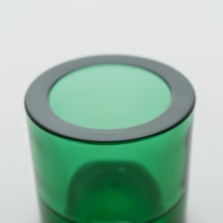 Iittala｜Kivi｜candle holder｜emerald