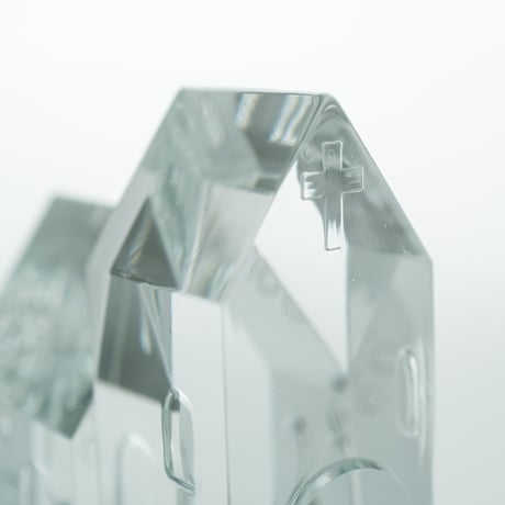 Iittala｜Village｜glass object｜1990｜Church