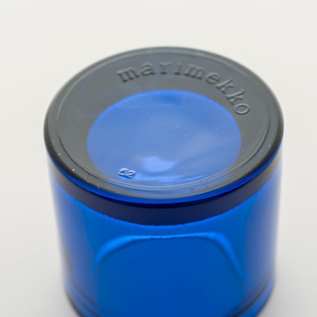 Iittala｜Kivi｜candle holder｜ultramarine blue