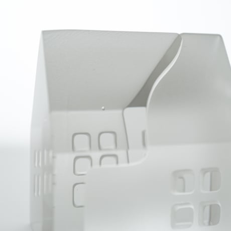 Iittala｜Village｜glass object｜1987｜Postman’s cottage
