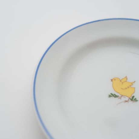 ARABIA｜children plate φ11cm｜baby chicken