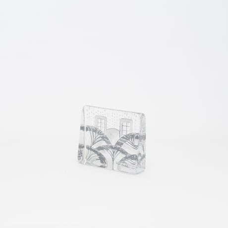 Arabia｜Helja｜glass card｜Lumikukkia｜S