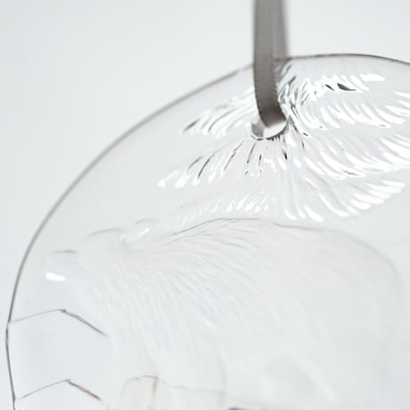 Nuutajarvi｜glass ornament｜1988｜bear