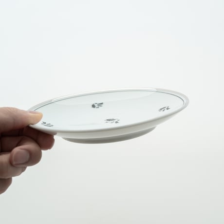 Arabia｜EP model｜plate φ15.5cm｜silver bell