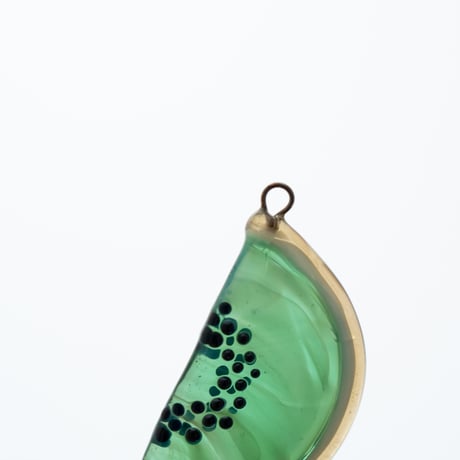 Czech｜glass fruit｜kiwi