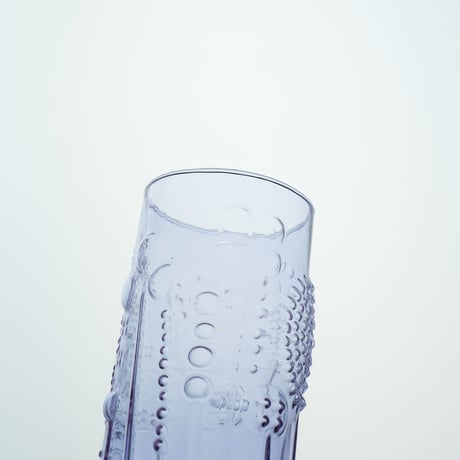 Nuutajarvi｜Flora｜tumbler φ5.8cm｜amethyst
