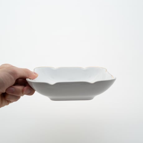 Arabia｜Pekka｜square plate 16.5cm｜gold