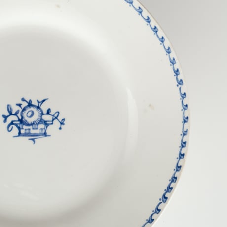 Old Arabia｜plate φ18.5cm｜blue pattern