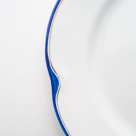 Old Arabia｜Pekka｜plate φ21cm｜blue and gold｜2