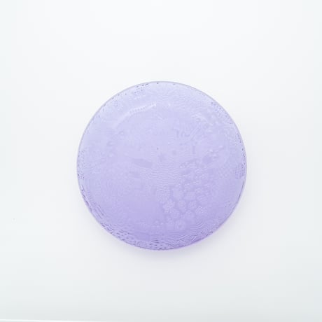 Nuutajarvi｜Fauna｜plate φ15cm｜amethyst