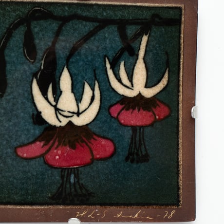 Arabia｜Helja｜wall plate｜fuchsia