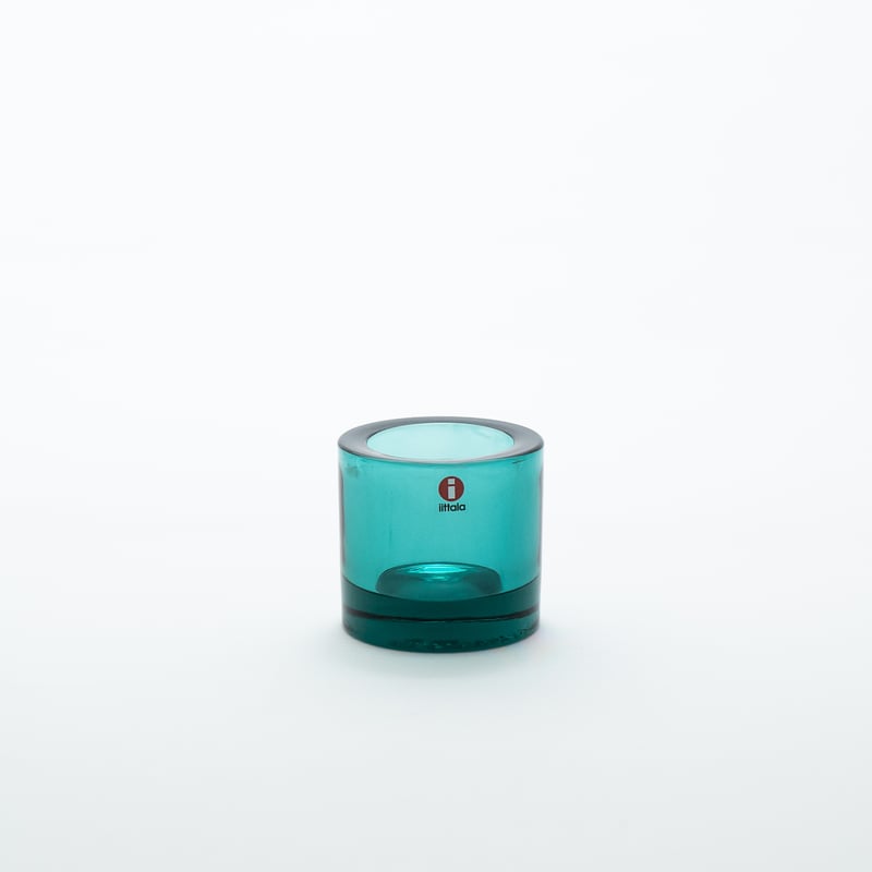 Iittala｜Kivi｜candle holder｜sea blue | lumikka shop
