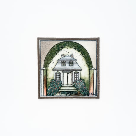 Arabia｜Helja｜wall plate｜garden and house