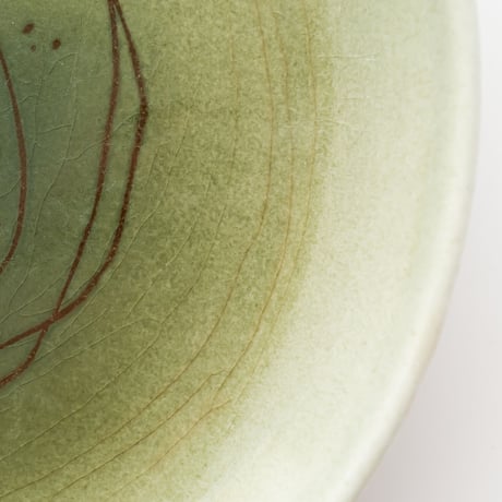 Arabia｜Graffito (ｸﾞﾗﾌｨｰﾄ)｜plate φ20cm｜apple