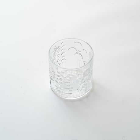 Nuutajarvi｜Flora｜shot glass φ5.2cm｜clear