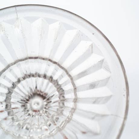 Nuutajarvi｜glass bowl φ11.6cm｜nötsjö stamp