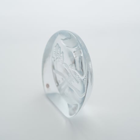 Iittala｜glass object｜ski track