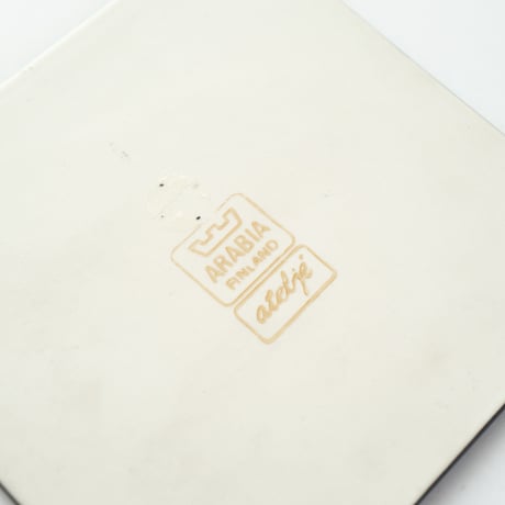 Arabia｜Helja｜wall plate｜bouquet