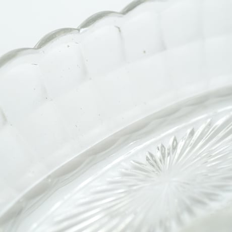 Kauklahti｜oval plate / bowl 20cm｜clear