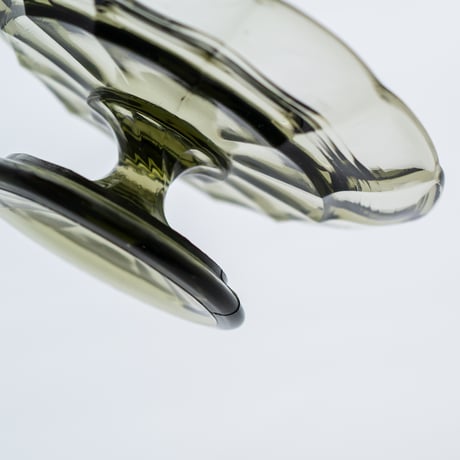 Riihimaki｜footed plate φ14cm｜smoke