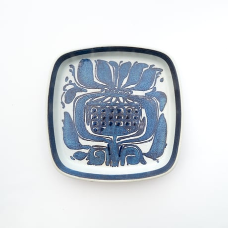 Royal Copenhagen｜Baca｜plate 17cm｜blue