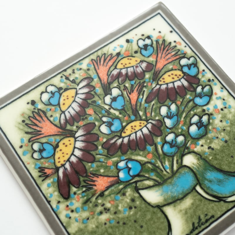 Arabia｜Helja｜wall plate｜flower bouquet | lumikk