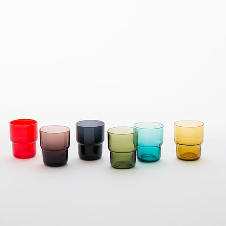 Nuutajärvi｜1718｜mini glass φ4cm｜red