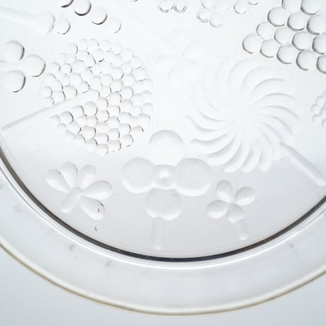 Nuutajarvi｜Flora ｜plate φ17cm｜clear｜2