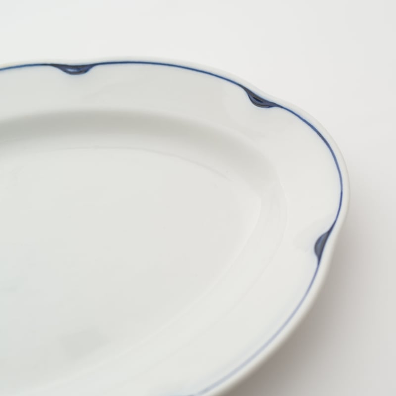 Arabia｜Pekka｜oval plate 32cm | lumikka shop