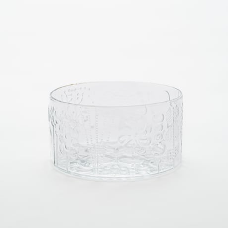 Nuutajarvi｜Flora｜bowl φ15cm｜clear