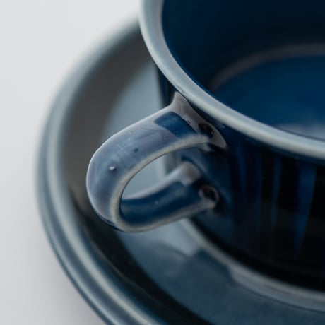 Arabia｜Blue Kosmos｜cup φ10cm｜4