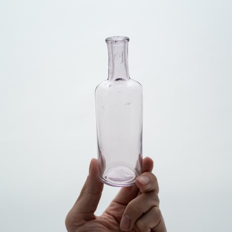 Old glass bottle｜100ml｜φ4.4×H14.0cm