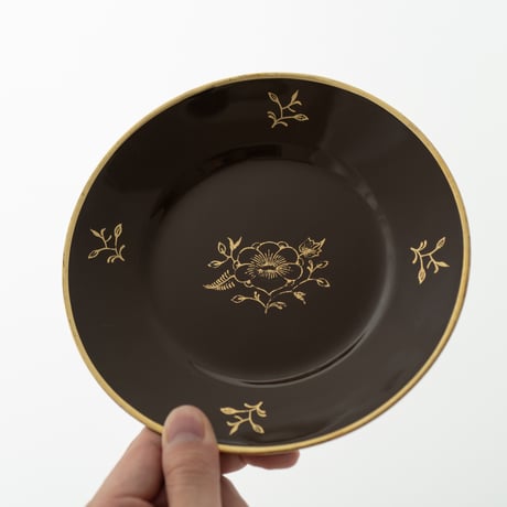 Old Arabia｜plate φ17.7cm｜brown