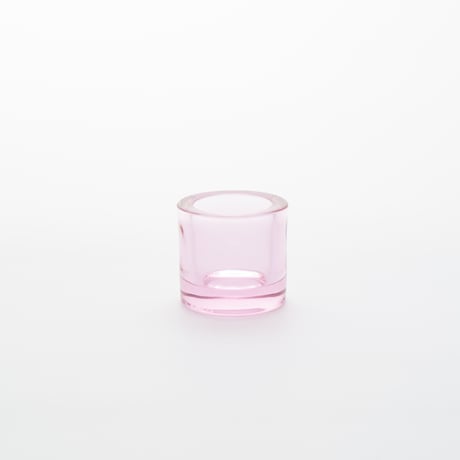 Iittala｜Kivi｜candle holder｜sweet pink