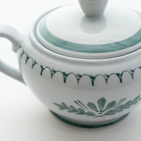 Arabia｜Green Thistle｜sugar pot