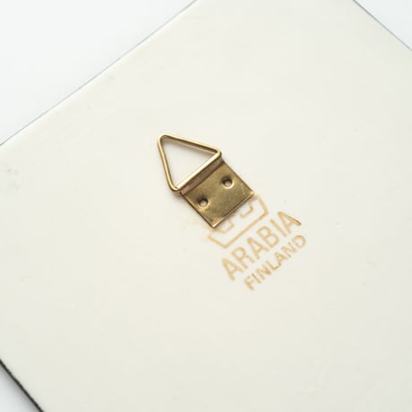 Arabia｜Helja｜wall plate｜amaryllis