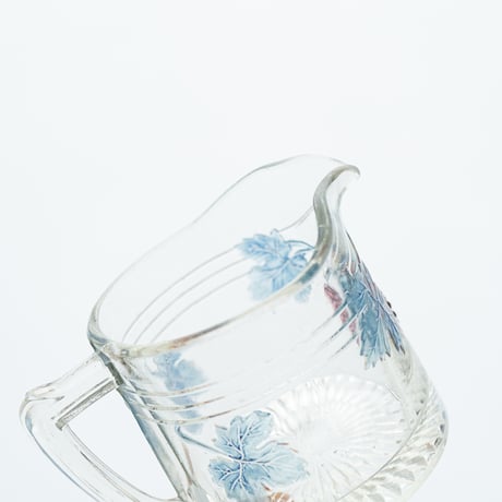 Riihimaki｜Terttu｜creamer φ7cm｜colored grapes