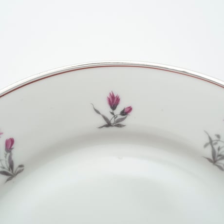 Arabia｜AB model｜plate φ17cm｜pink flower