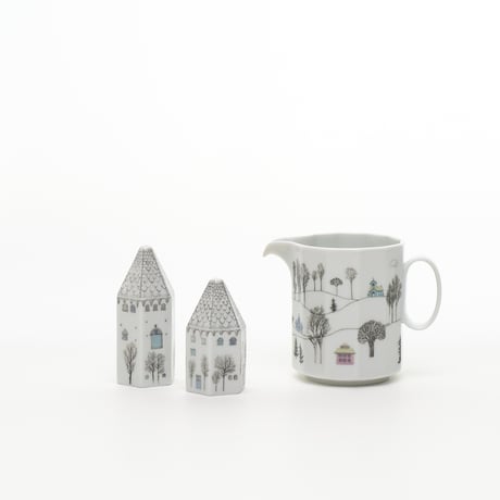 Rosenthal｜Winterreise｜salt and pepper case H8.0cm