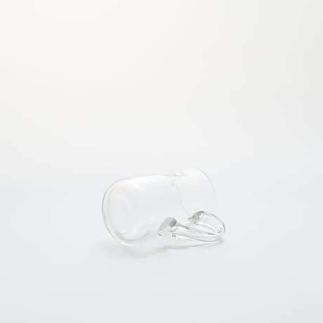 Riihimaki｜glass pitcher H8.8cm